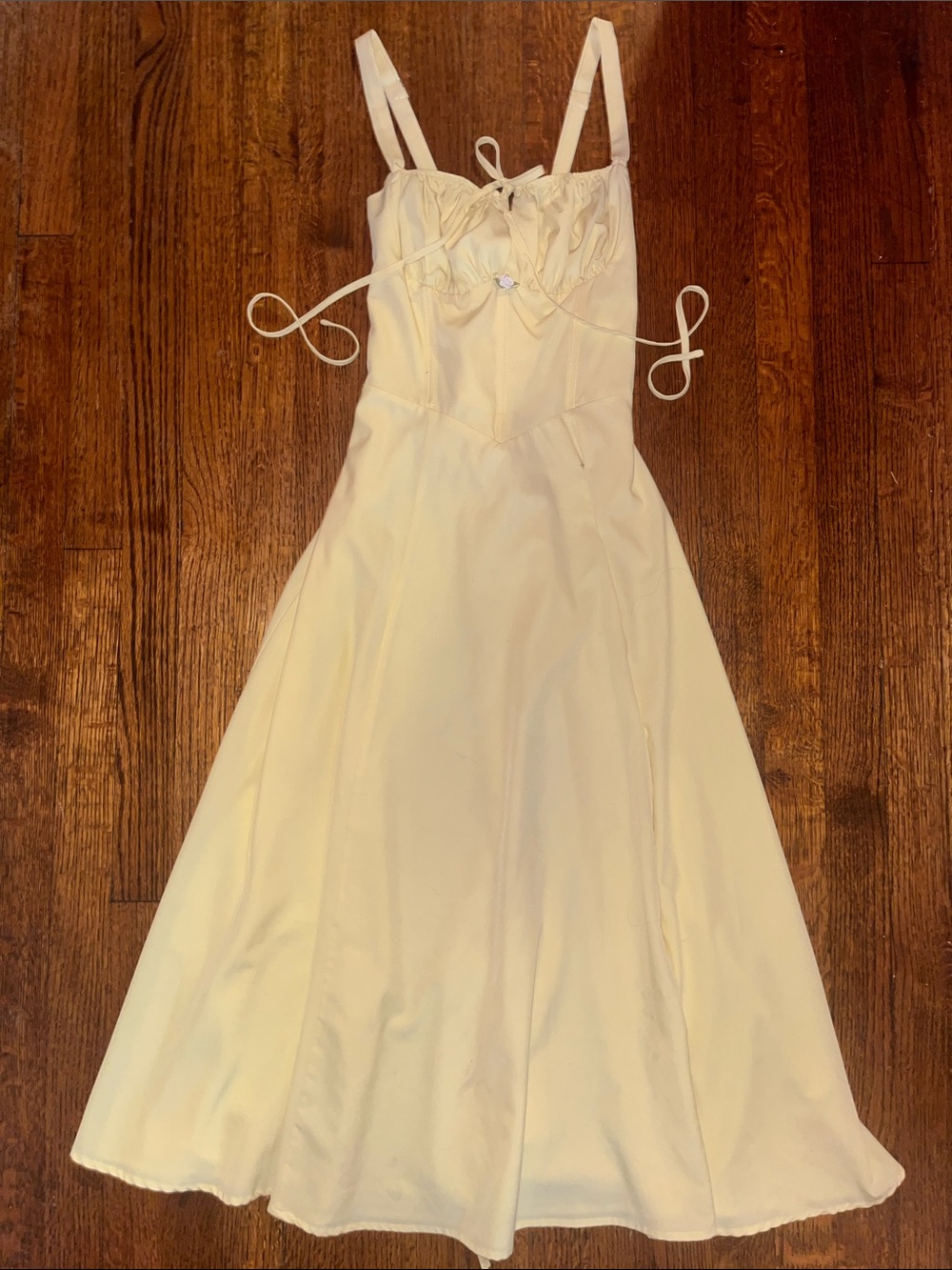Marthea | Light Yellow Summer Dress